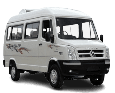 Force Tempo Traveller luxury tourist vehicle for group tours from Mysore